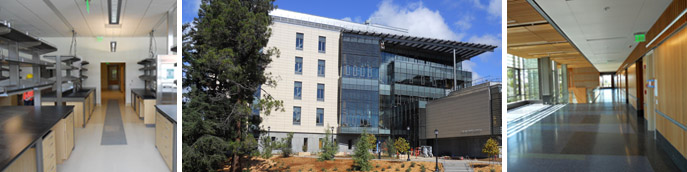 LKS Lab, Front View, and Hall View